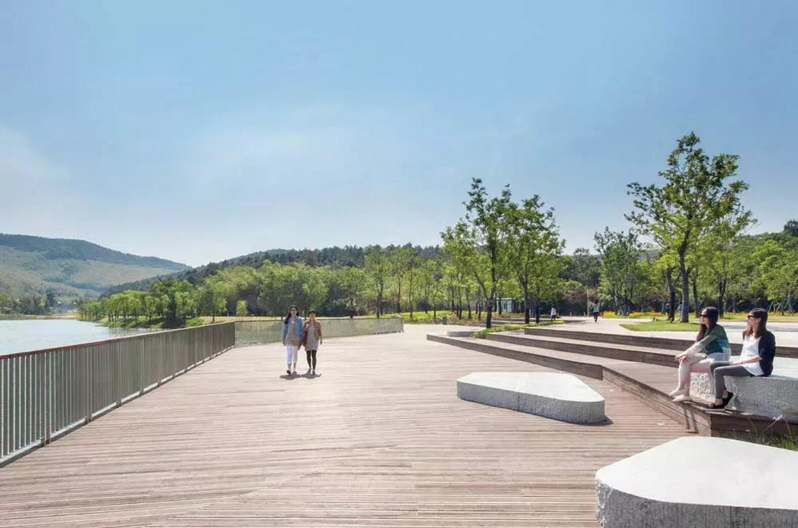 全预制混凝土景观平台1